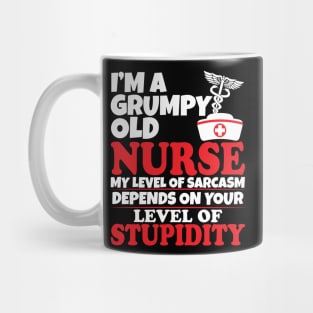 I'm a grumpy old nurse Mug